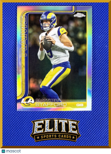 2025 Topps Chrome Matthew Stafford #169 Refractor