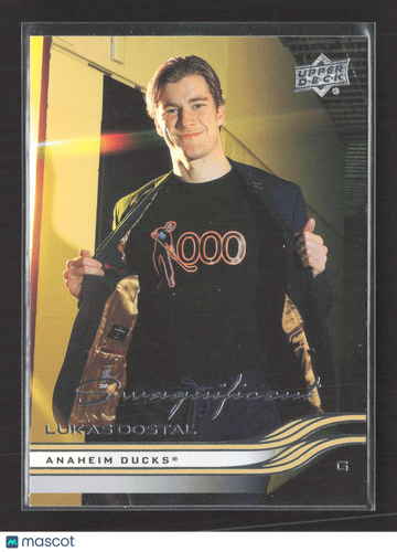 2026 Upper Deck Extended Series Swagnificent Lukas Dostal #505