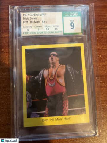1997 Bret Hart CSG 9