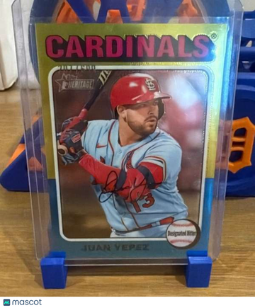 2024 Topps Heritage - Chrome Juan Yepez #18