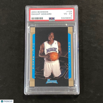 2004 Bowman Dwight Howard #129 PSA 4