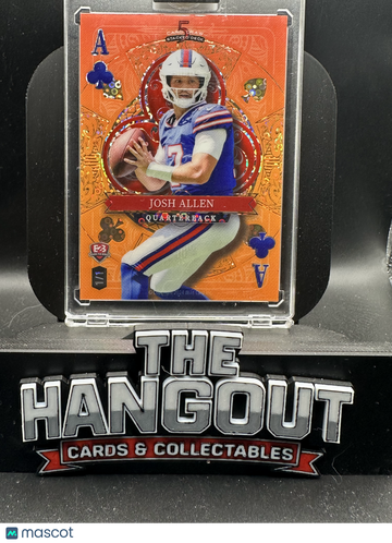 2023 Leaf Stacked Deck Josh Allen Jalen Hurts Orange