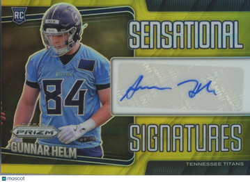 2025 Gunnar Helm Rookie Panini Authentic