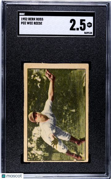 1952 Berk Ross Pee Wee Reese SGC 2.5