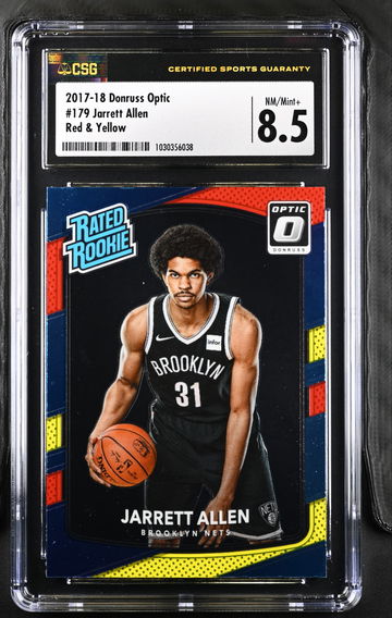 2017 Donruss Optic Jarrett Allen Rated Rookie CSG 8.5