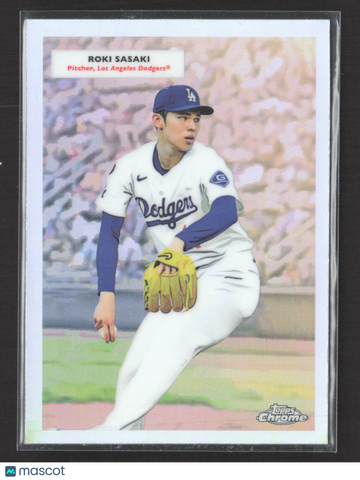 2025 Topps Chrome Roki Sasaki Yoshinobu Yamamoto #55DH-9 RC
