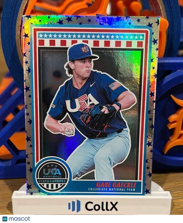 2025 Panini - Stars and Stripes USA Baseball - Stars Gabe Gaeckle #73