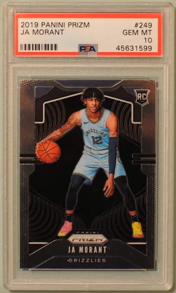 2019 Panini Prizm Ja Morant PSA 10