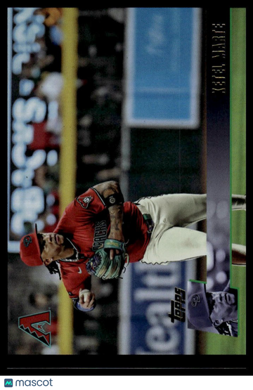 2025 Topps Archives Ketel Marte #127 Black Foilboard