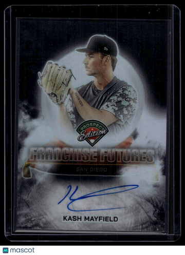 2025 Panini Prospect Edition Kash Mayfield #FFS-KM Franchise Futures Signatures AU
