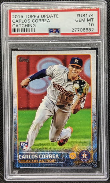 2015 Topps Update Carlos Correa #US174 PSA 10