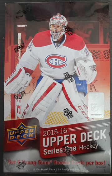 2015-16 Upper Deck Series 1 Hockey Hobby Box