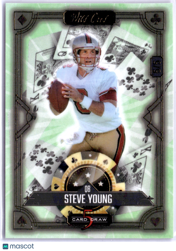 2024 Wild Card 5 Card Draw Steve Young /5