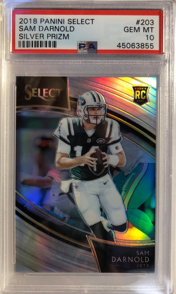 2018 Select Sam Darnold Field Level Silver