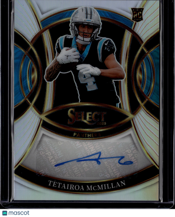 2026 Panini Select Prizm Tetairoa McMillan #RSI-TMN RC