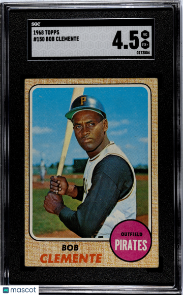 1968 Topps Bob Clemente #150 SGC 4.5