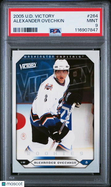 2005 Upper Deck Victory Alexander Ovechkin #264 PSA 9