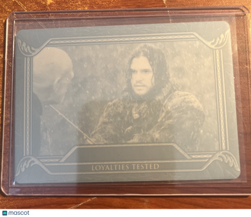 Kit Harington Insert Printing Plate Exclusive #JS16