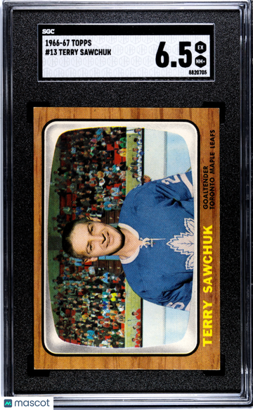 1966 Topps Terry Sawchuk #13 SGC 6.5