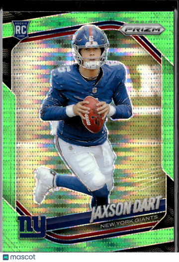 2025 Panini Prizm Jaxson Dart #332 Green Pulsar RC