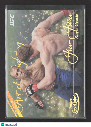 2024 Topps Gold Label Art of Fighting Royce Gracie #AOF-1