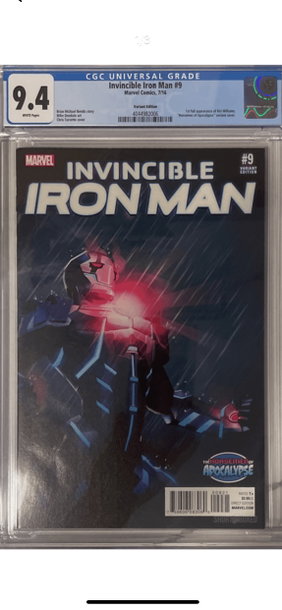 Invincible Iron Man 9 Turcotte Variant