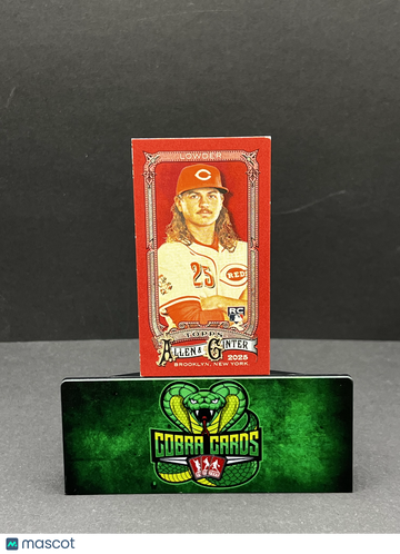 2025 Topps Allen & Ginter Rhett Lowder #109 Red Mini RC 1/5
