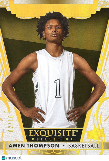 2023 Amen Thompson Gold Rookie