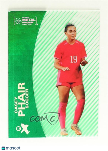 2024 Skybox Metal Universe Champions Casey Phair #EX-24 Essential Credentials Now 25/27 Parallel/Variety Rookie Insert