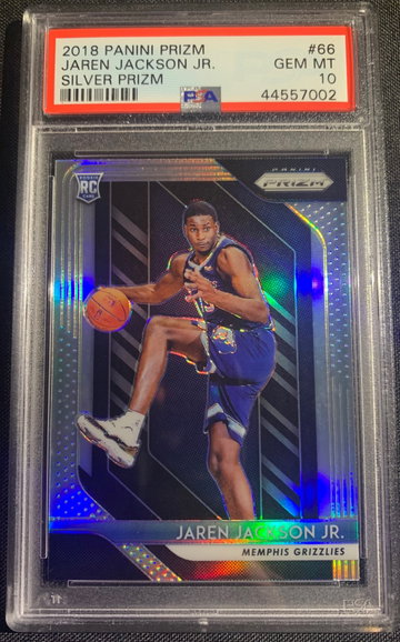 Jaren Jackson Jr. 2018 Silver Prizm RC PSA 10