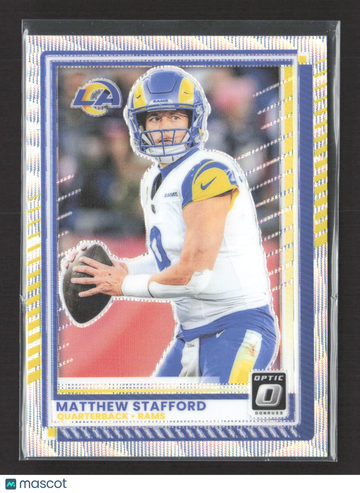 2025 Panini Donruss Optic Prizm Matthew Stafford #198