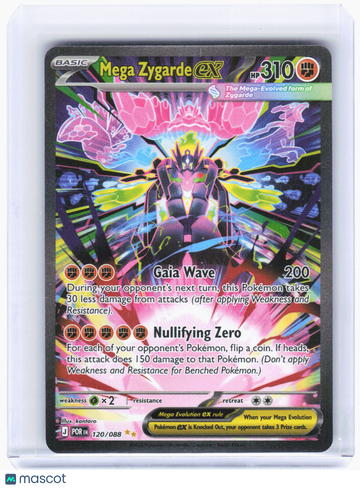Perfect Order Mega Zygarde ex Holo Special Illustration Rare #120/88