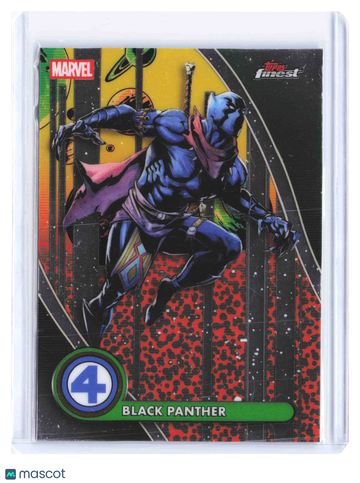 2026 Topps Finest Marvel Black Panther Rare #87