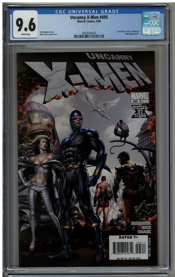 Uncanny X-Men 495 CGC 9.6 Divided We Stand Mike Choi Cover