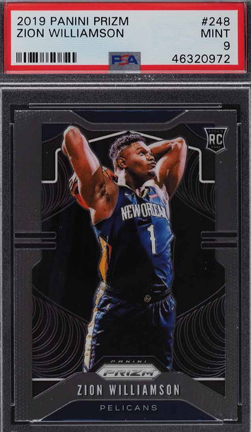 2019 ZION PRIZM RC #248 PSA 9