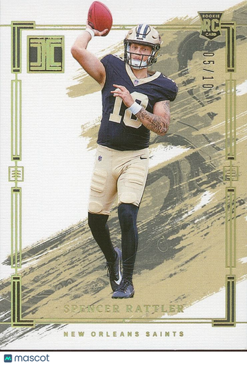 2024 Spencer Rattler Rookie Panini Authentic