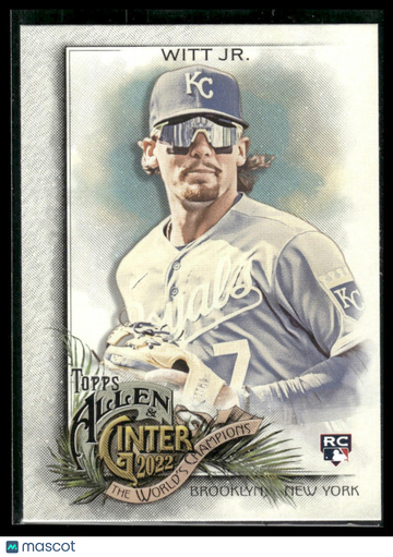 2022 Topps Allen & Ginter Bobby Witt Jr. #203 RC