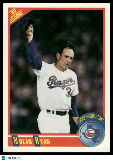 1990 Score Nolan Ryan #696