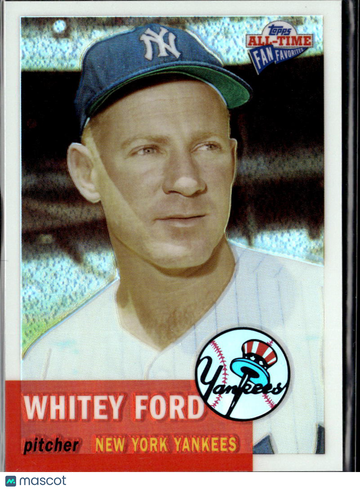Whitey Ford 2005 Topps All-Time Fan Favorites New York Yankees