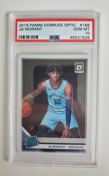 2019 Donruss Optic Ja Morant PSA 10 RC