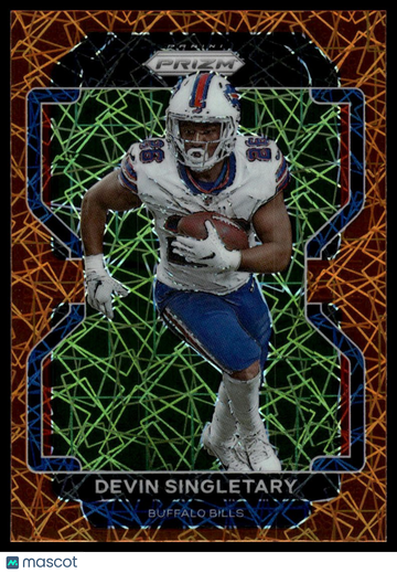 2021 Panini Prizm Devin Singletary #118 Lazer