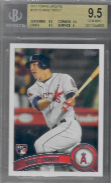 Mike Trout 2011 Topps Update