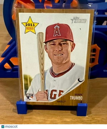 2011 Topps Heritage Mark Trumbo #404