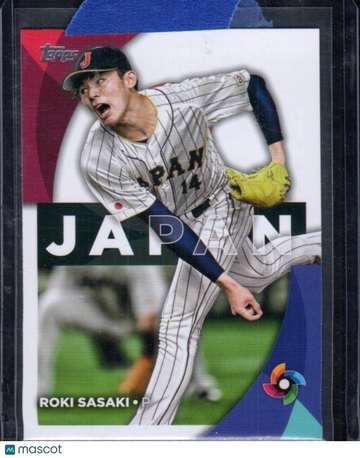 2023 Topps Roki Sasaki #WBC-34 2023 World Baseball Classic Stars