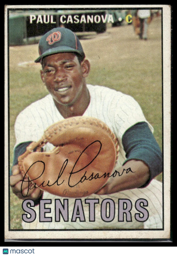 1967 Topps Paul Casanova #115 RC