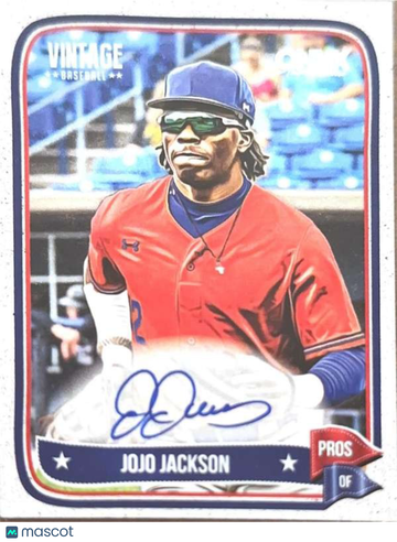 2024 Onyx Vintage - Autographs Jojo Jackson #VAJOJA