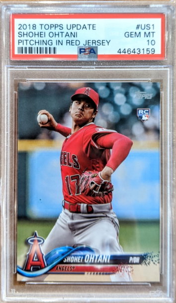 2018 Topps Update US1 Shohei Ohtani RC Rookie