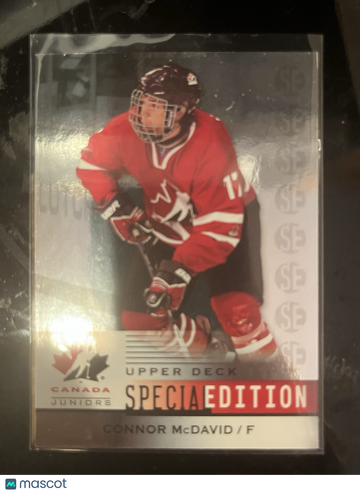 2014 Upper Deck Team Canada Juniors Connor McDavid Foil