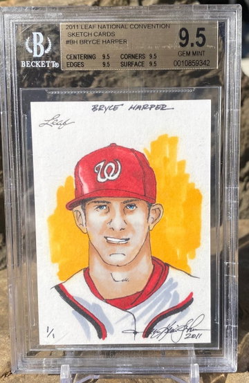 Bryce Harper RC  National Convention SSP 1/1
