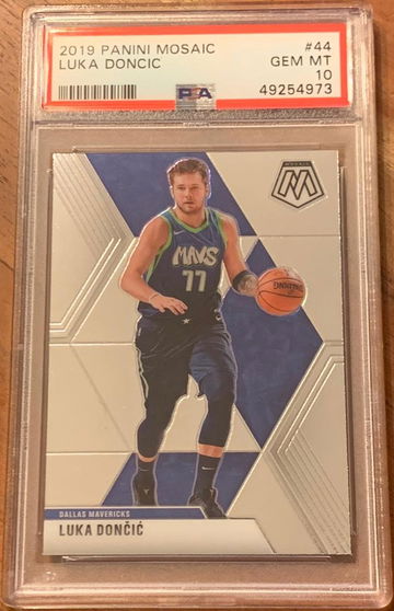 2019 Mosaic Luka Doncic PSA 10